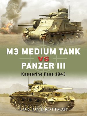cover image of M3 Medium Tank vs Panzer III: Kasserine Pass 1943